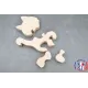 Cat wood puzzle - paintings Beech Wood - Au Bois Enchanté