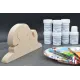Whale wood puzzle - paintings Beech Wood - Au Bois Enchanté