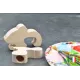 Wooden mouse tooth box to paint Beech Wood - Au Bois Enchanté