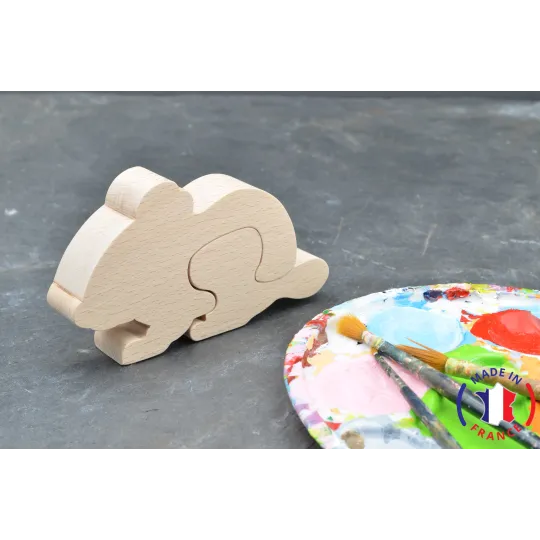 Boite à dent souris en bois à peindre Bois Hêtre - Au Bois Enchanté