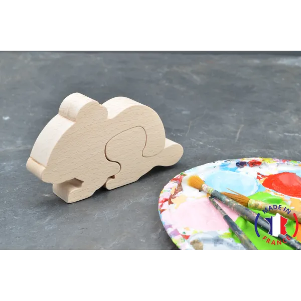 Boite à dent souris en bois à peindre Bois Hêtre - Au Bois Enchanté