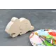 Wooden mouse tooth box to paint