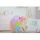 Puzzle en bois éléphant Bois Hêtre - Au Bois Enchanté