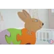 Puzzle en bois Lapin Bois Hêtre - Au Bois Enchanté