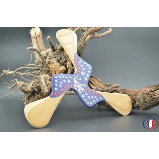 Boomerang Kadina Contre-plaqué finlandais, plaqué chêne. - Au Bois Enchanté