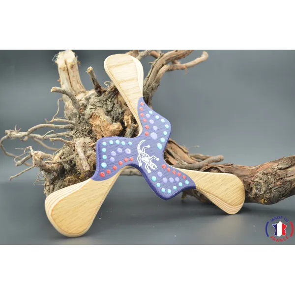 Boomerang Kadina Contre-plaqué finlandais, plaqué chêne. - Au Bois Enchanté