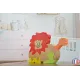Lion wooden puzzle Beech Wood - Au Bois Enchanté