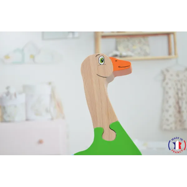Puzzle en bois Oie Bois Hêtre - Au Bois Enchanté