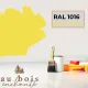 Paint standard toy Sulfur Yellow RAL 1016  - Au Bois Enchanté