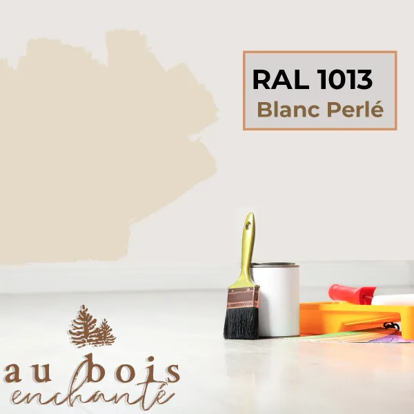 Toy standard paint Pearl white RAL 1013  - Au Bois Enchanté