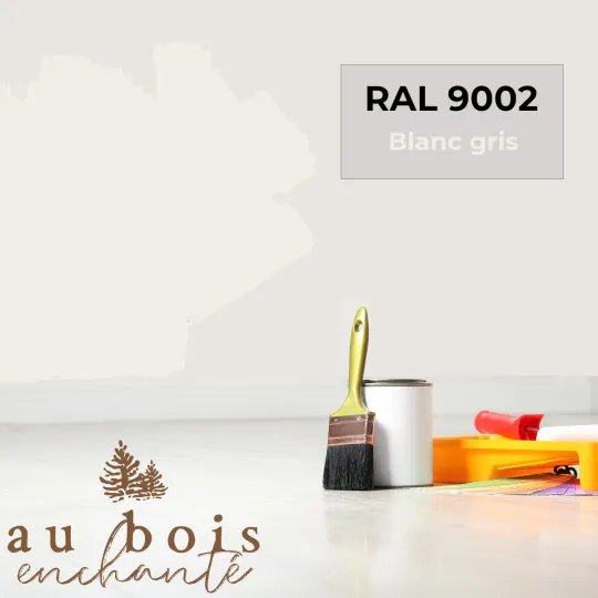 Peinture norme jouet Blanc gris RAL 9002  - Au Bois Enchanté