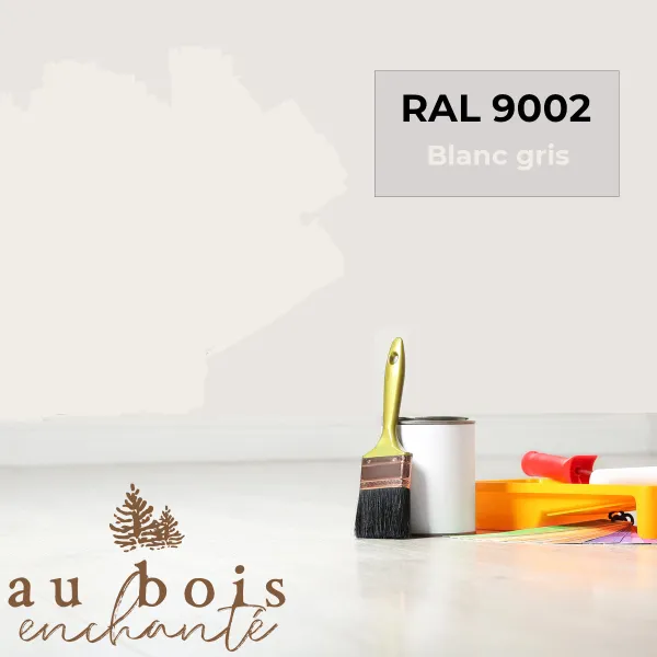 Toy standard paint White grey RAL 9002  - Au Bois Enchanté