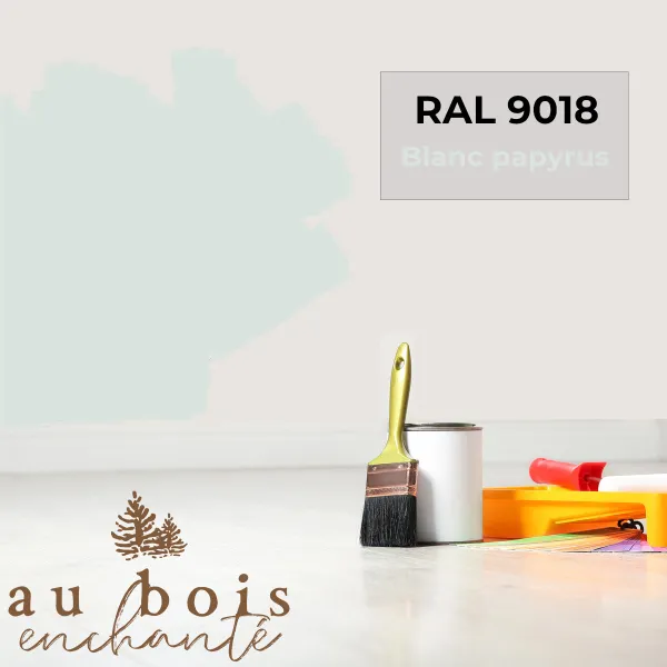 Paint standard toy White papyrus RAL 9018  - Au Bois Enchanté