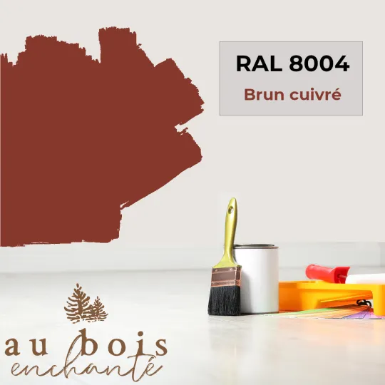 Toy standard paint Copper brown RAL 8004  - Au Bois Enchanté