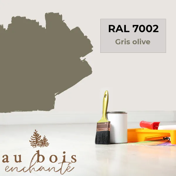 Toy standard paint Olive Grey RAL 7002  - Au Bois Enchanté