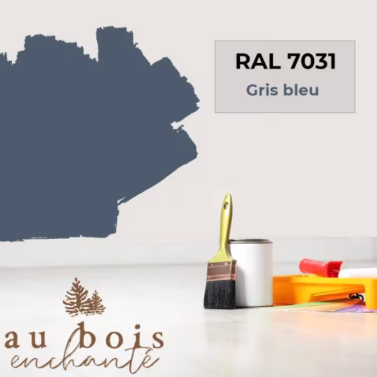 Paint standard toy Stone Grey RAL 7031  - Au Bois Enchanté