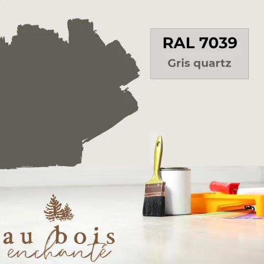 Peinture norme jouet Gris quartz RAL 7039  - Au Bois Enchanté