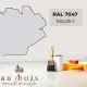Peinture norme jouet Telegris 4 RAL 7047  - Au Bois Enchanté