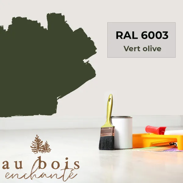 Toy standard paint Olive Green RAL 6003  - Au Bois Enchanté