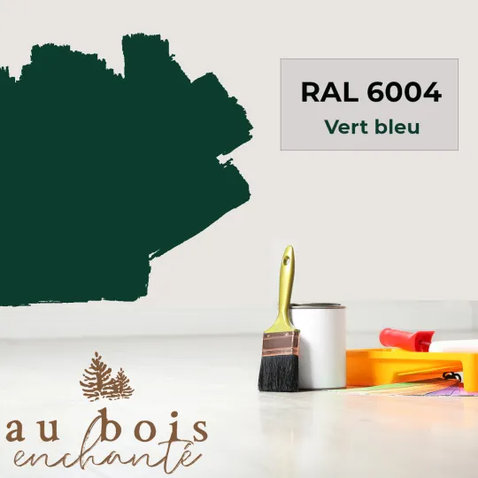 Paint standard toy Green blue RAL 6004  - Au Bois Enchanté