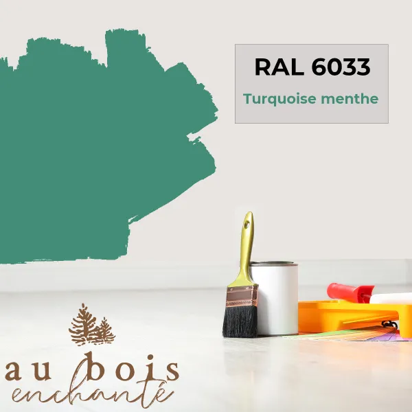 Toy standard paint Turquoise mint RAL 6033  - Au Bois Enchanté