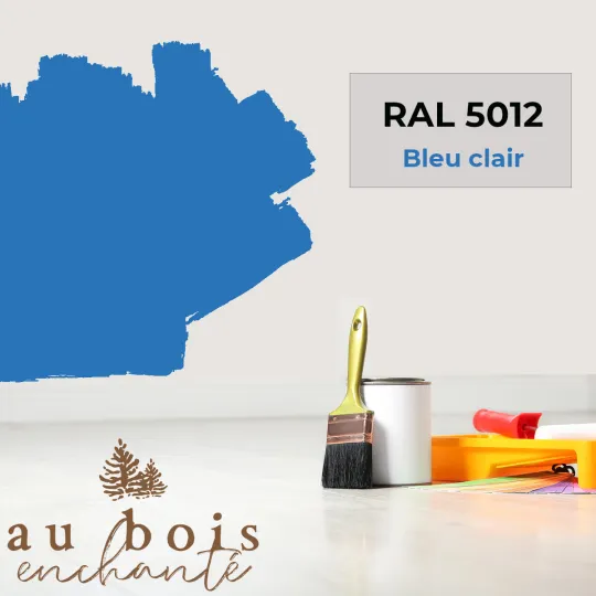 Toy standard paint Light blue RAL 5012  - Au Bois Enchanté