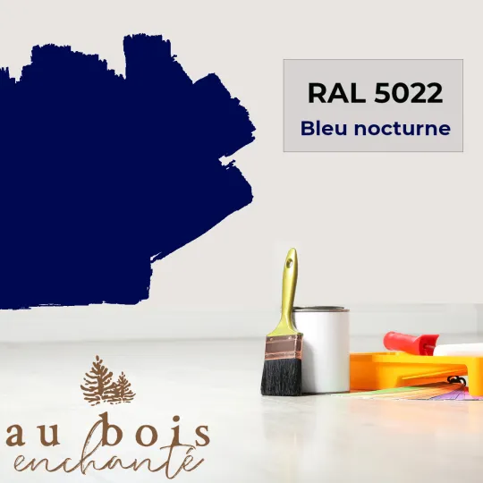 Toy standard paint Night blue RAL 5022  - Au Bois Enchanté