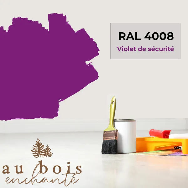 Peinture norme jouet Violet de sécurité RAL 4008  - Au Bois Enchanté