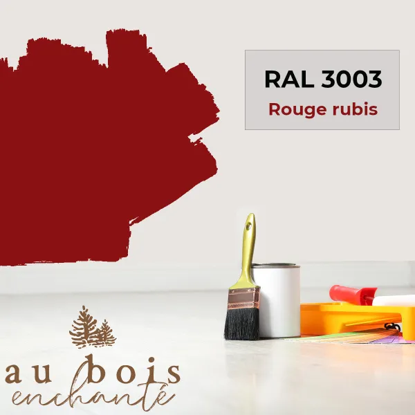 Ruby Red Toy Standard Paint RAL 3003  - Au Bois Enchanté
