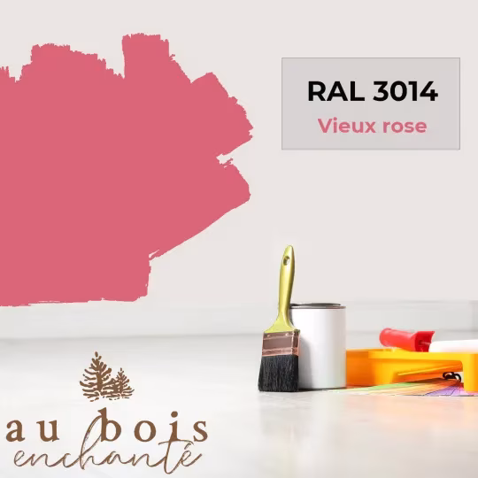 Paint standard toy Old pink RAL 3014  - Au Bois Enchanté