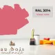Peinture norme jouet Vieux rose RAL 3014  - Au Bois Enchanté