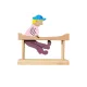 Wooden gymnast Beech Wood - Au Bois Enchanté