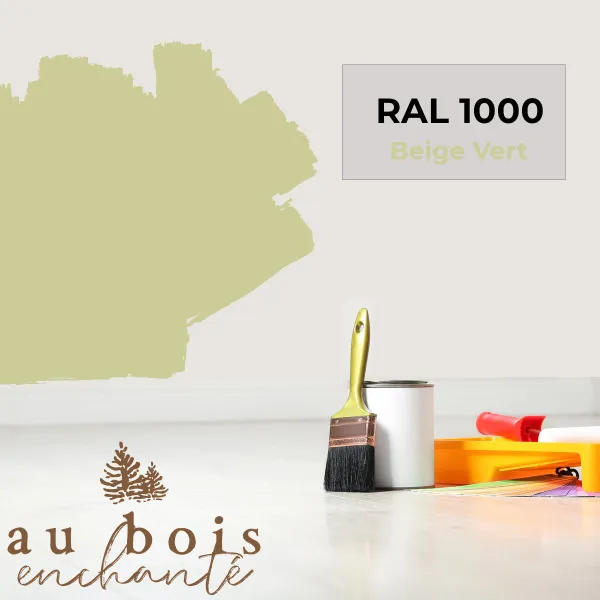 Toy standard shade Beige green RAL 1000  - Au Bois Enchanté