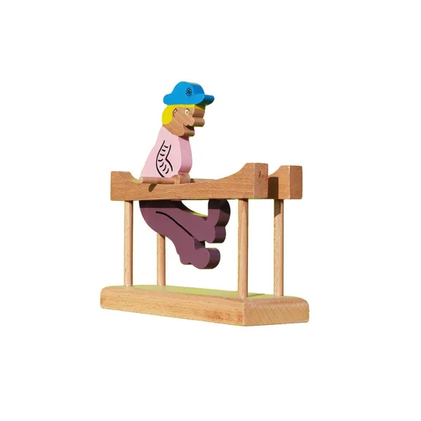 Gymnaste en bois Bois Hêtre - Au Bois Enchanté