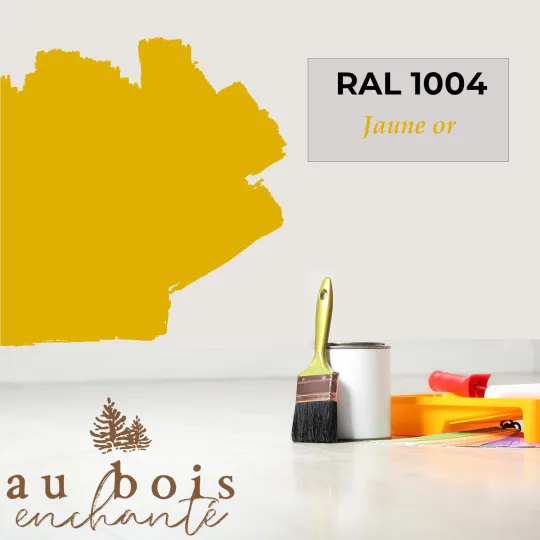 Teinte norme jouet Jaune or RAL 1004  - Au Bois Enchanté