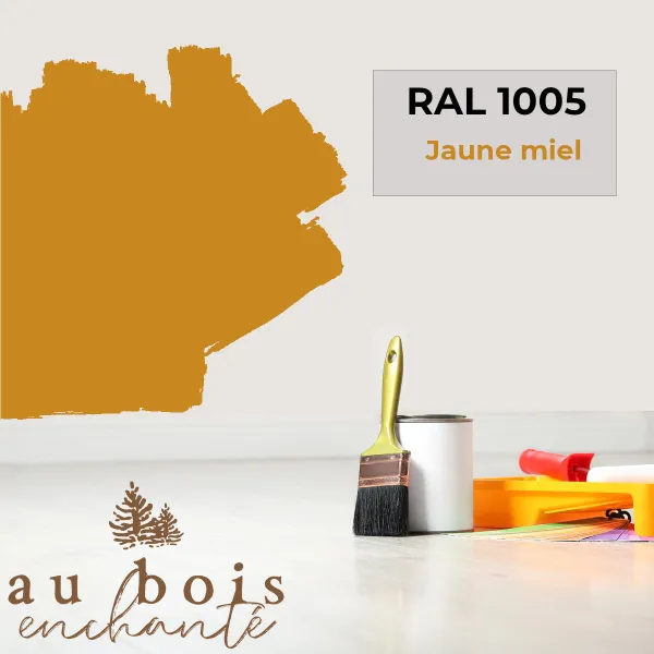 Teinte norme jouet Jaune miel RAL 1005  - Au Bois Enchanté