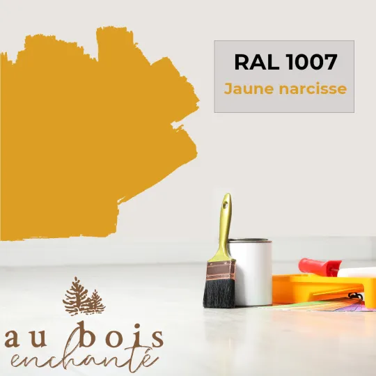 Tone standard toy Narcissus yellow RAL 1007  - Au Bois Enchanté