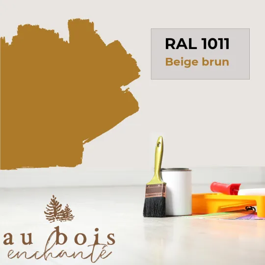 Teinte norme jouet Beige brun RAL 1011  - Au Bois Enchanté