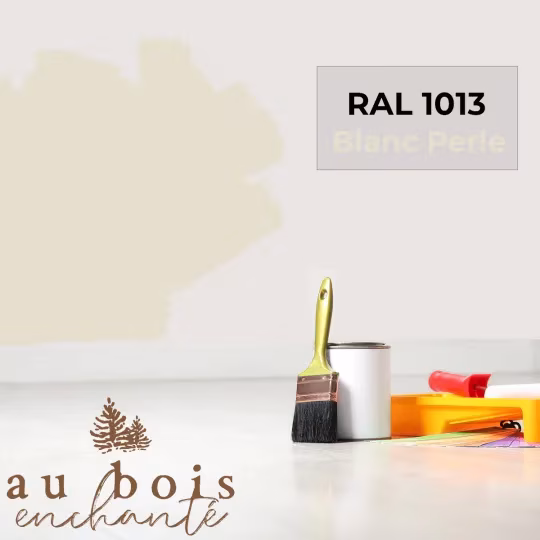 Toy standard shade Pearl white RAL 1013  - Au Bois Enchanté