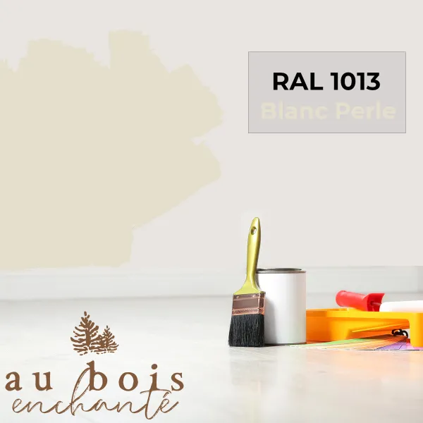 Teinte norme jouet Blanc perlé RAL 1013  - Au Bois Enchanté