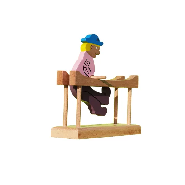 Gymnaste en bois Bois Hêtre - Au Bois Enchanté