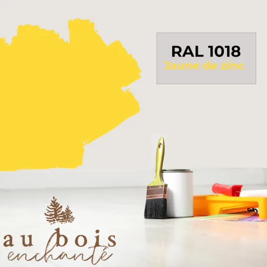 Toy standard shade Zinc yellow RAL 1018  - Au Bois Enchanté
