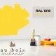 Toy standard shade Zinc yellow RAL 1018  - Au Bois Enchanté