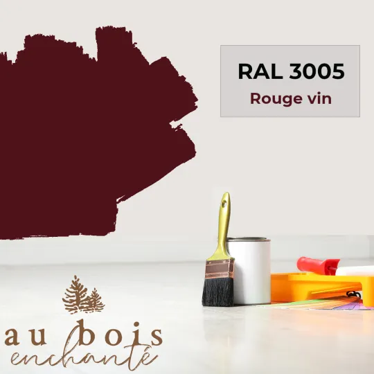 Toy standard shade Wine Red RAL 3005  - Au Bois Enchanté