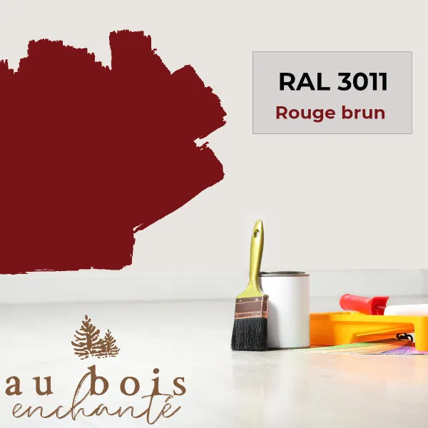 Toy standard shade Red brown RAL 3011  - Au Bois Enchanté