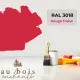 Teinte norme jouet Rouge fraise RAL 3018  - Au Bois Enchanté