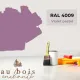 Teinte norme jouet Violet pastel RAL 4009  - Au Bois Enchanté