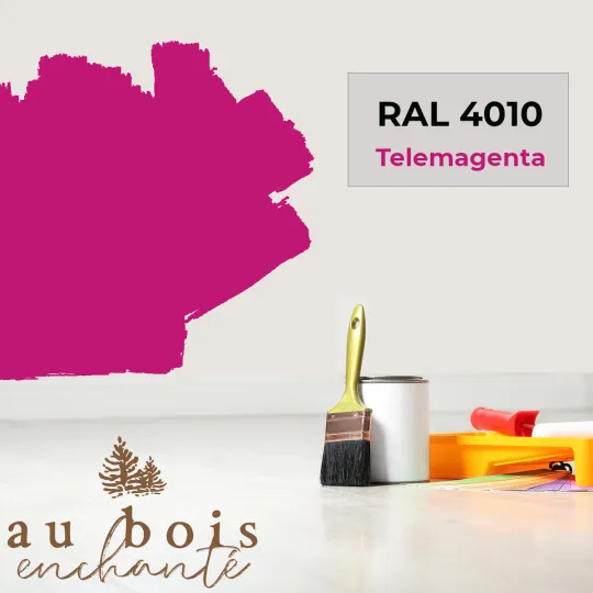 Teinte norme jouet Telemagenta RAL 4010  - Au Bois Enchanté