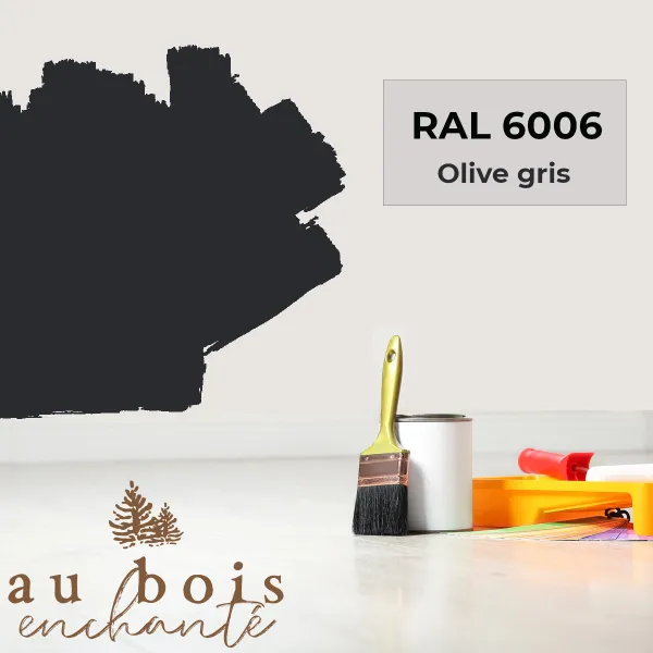 Teinte norme jouet Olive gris RAL 6006  - Au Bois Enchanté