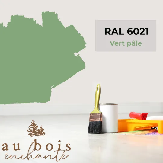 Toy standard shade Pale green RAL 6021  - Au Bois Enchanté